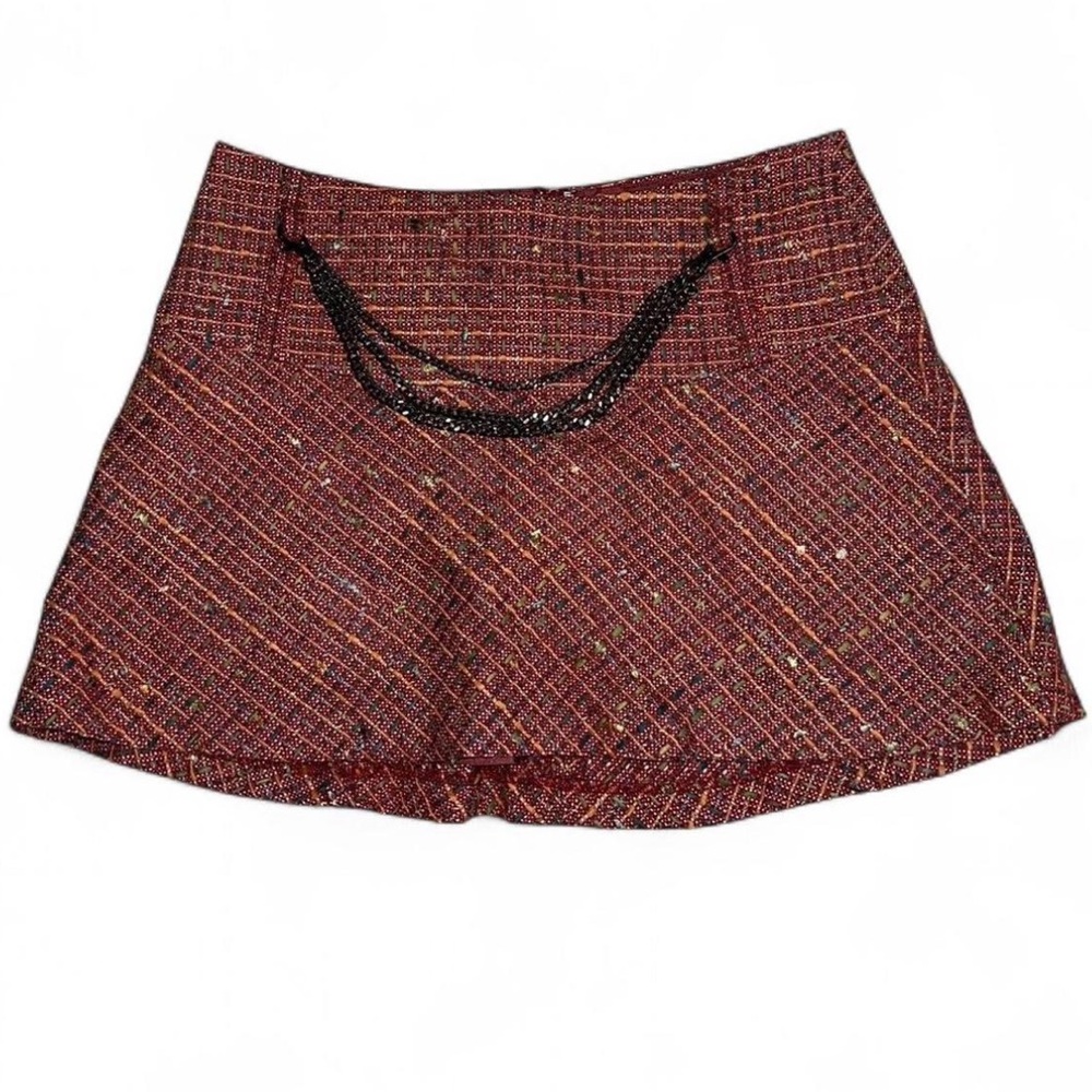 Red Vintage Bebe Skirt with Tags!!